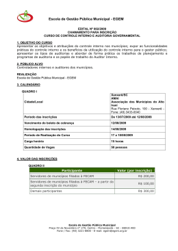 Edital EGEM 002/2009
