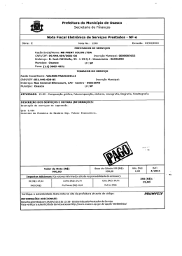 Prefeitura vão Município de Osasco