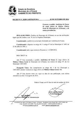 GABINETE DO PREFEITO - Ji