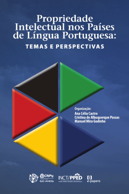 Propriedade Intelectual nos Pa&iacute;ses de L&iacute;ngua - Editora E