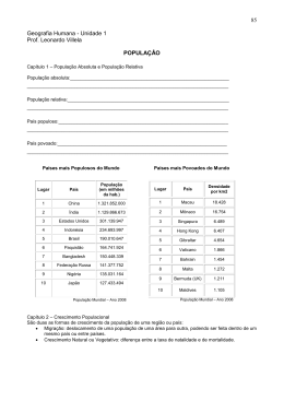 Geografia &ndash; Parte 04