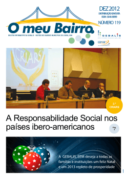 A Responsabilidade Social nos pa&iacute;ses ibero-americanos