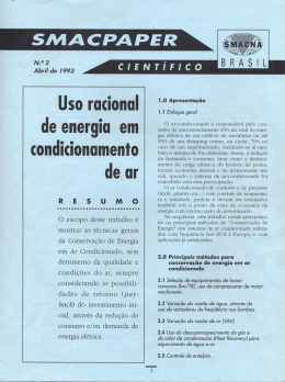 Uso racional - Tanques de Gelo Alpina Calmac