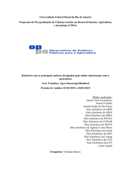 Universidade Federal Rural do Rio de Janeiro Programa de