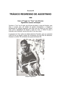ANOS 80 - Federa&ccedil;&atilde;o Portuguesa de Ciclismo
