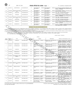 Portaria de Reconhecimento - Agronomia