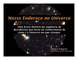 A Nossa Gal&aacute;xia - Observat&oacute;rio Nacional
