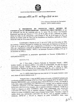 Portaria de 05 de dezembro de 2013