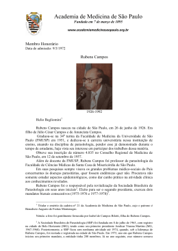 Rubens Campos - Academia de Medicina de S&atilde;o Paulo