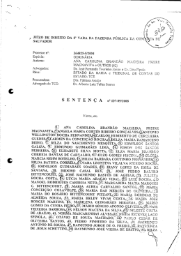 Clique aqui para ver a senten&ccedil;a