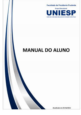 MANUAL DO ALUNO 2011 v.1.2