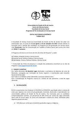 Edital Doutorado 2016
