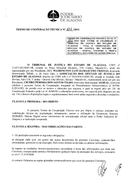 Arquivo - Tribunal de Justi&ccedil;a do Estado de Alagoas