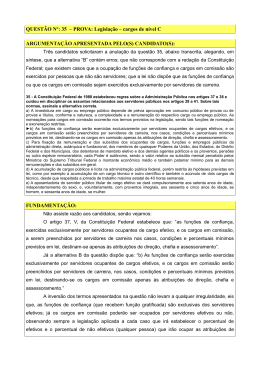 Legisla&ccedil;&atilde;o &ndash; nivel C &ndash; quest&atilde;o 35