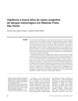 Vigilância e busca ativa de casos suspeitos de dengue