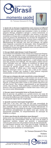 Dr. Tomaso Pina - Doen&ccedil;as Respirat&oacute;rias Pedi&aacute;tricas