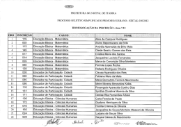 HOMOLOGA&Ccedil;&Atilde;O DA INSCRI&Ccedil;&Atilde;O - &iacute;tem 7.12