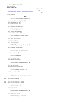 2° Semestre/2012