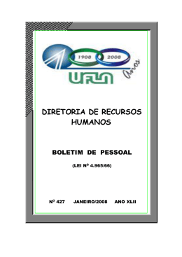 DIRETORIA DE RECURSOS HUMANOS