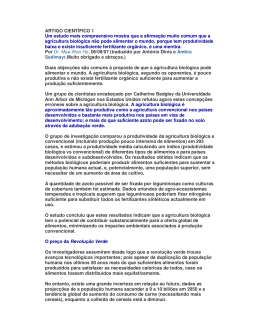 ARTIGO CIENT&Iacute;FICO 1 Um estudo mais compreensivo mostra que a