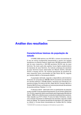 An&aacute;lise dos resultados