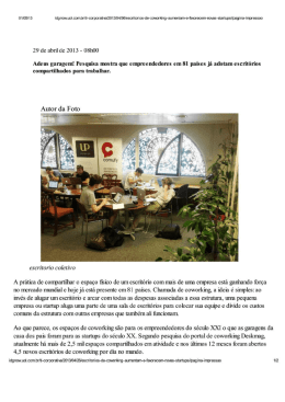 29 de abril de 2013 - 08h00 Adeus garagem! Pesquisa mostra que