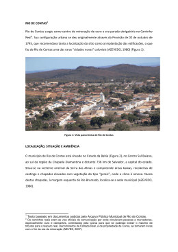 Acervo Rio de Contas