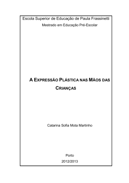 Escola Superior de Educa&ccedil;&atilde;o de Paula Frassinetti A EXPRESS&Atilde;O