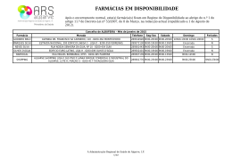 Albufeira - Disponibilidade