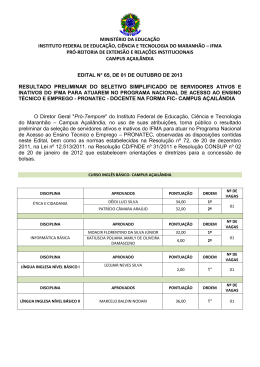 2. Edital n&ordm; 65, de 01.10.2013