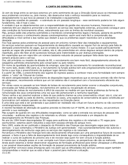 A CARTA DO DIRECTOR-GERAL - Instituto dos Registos e Notariado