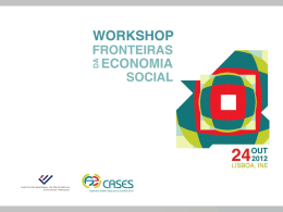 A Contabilidade da economia social em Portugal
