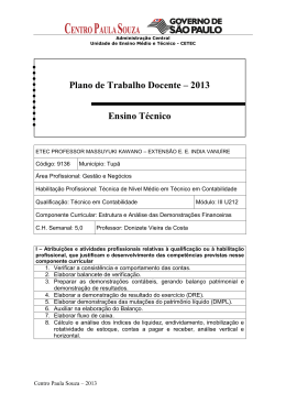 PTD - Gest&atilde;o India - Contabilidade