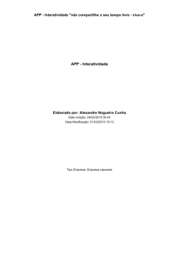 APP - Interatividade