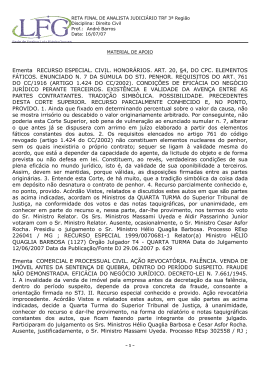 Ementa RECURSO ESPECIAL. CIVIL. HONOR&Aacute;RIOS. ART. 20, &sect;4