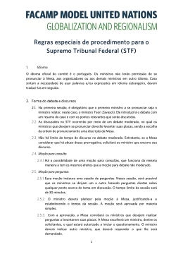Supremo Tribunal Federal (STF)