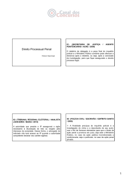 1 Direito Processual Penal