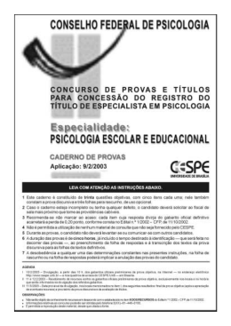 Psicologia Escolar