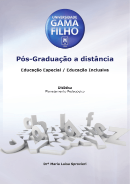 P&oacute;s-Gradua&ccedil;&atilde;o a dist&acirc;ncia