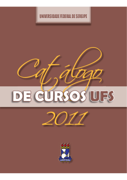 UNIVERSIDADE FEDERAL DE SERGIPE
