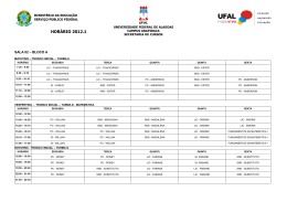 HOR&Aacute;RIO 2012.1
