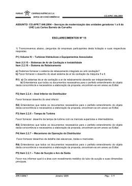 ESCLARECIMENTOS N&ordm; 15