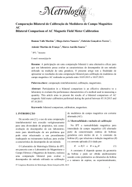 XVII IMEKO World Congress - 8&ordm; Congresso Brasileiro de Metrologia