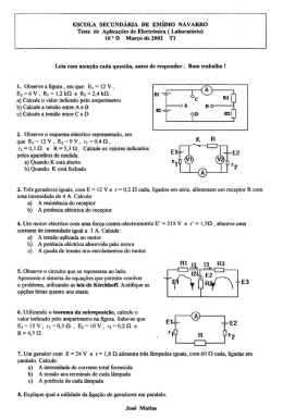 Teste6 de Aplicações de Electrónica