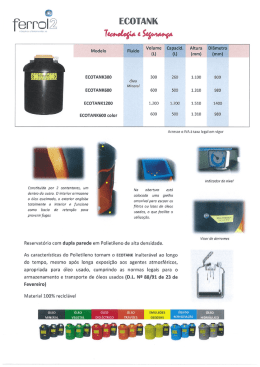 Informa&ccedil;&atilde;o detalhada Ecotank