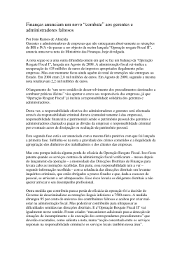 “combate” aos gerentes e administradores faltosos
