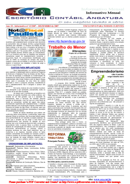 Dezembro 2007 - Escritório Contábil Angatuba
