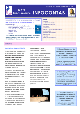 N.º 86, de 30 de Novembro de 2011