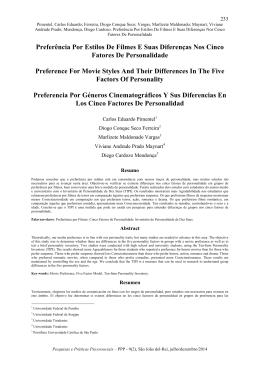 Abstract in portuguese/english/spanish