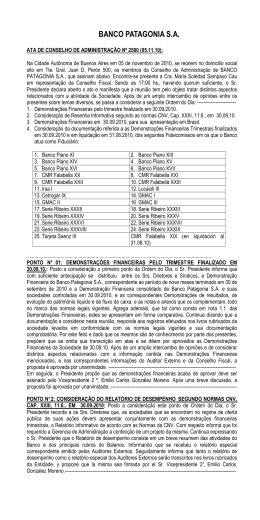 05/11/2010 Atas do Conselho de Administração